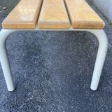 Industrial children's school bench mullca 1960s