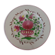 Decorative plate st Clement floral decoration