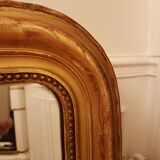 Mirror Louis Philippe doré 85x124cm