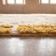 Handwoven natural wool rug, traditional craftsmanship, 150/250 cm.