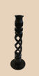 Ebony candle holders