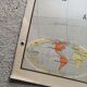 Vintage school map Lablache American Continent - USA