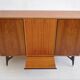 Buffet scandinave en hêtre et teck de Tabergs Mobler
