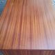 Scandinavian style mahogany 60s desk 7 drawers