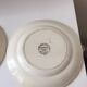 8 Terre de Fer dessert plates, 19th century
