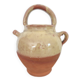Terracotta gargoulette jug