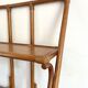70s rattan wall shelf