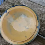 Vintage Marmite or earthenware soup tureen from Alsace.