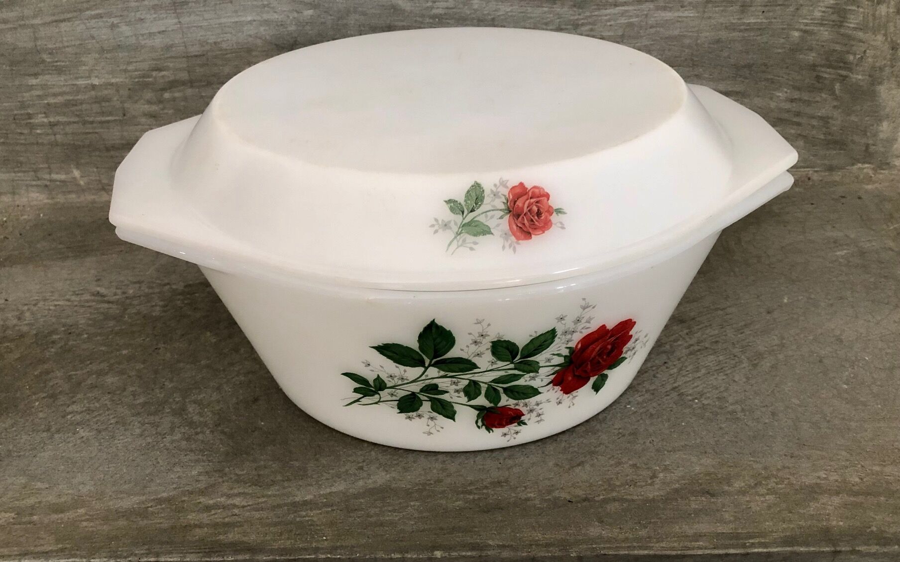Vintage Arcopal Oven Dish Casserole