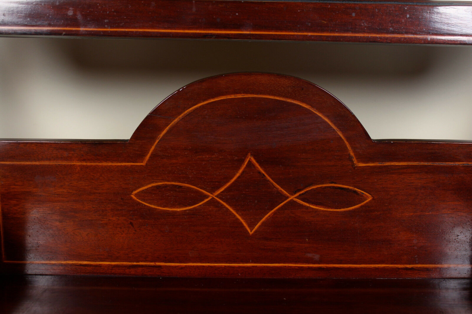 Hairdresser inlaid mahogany