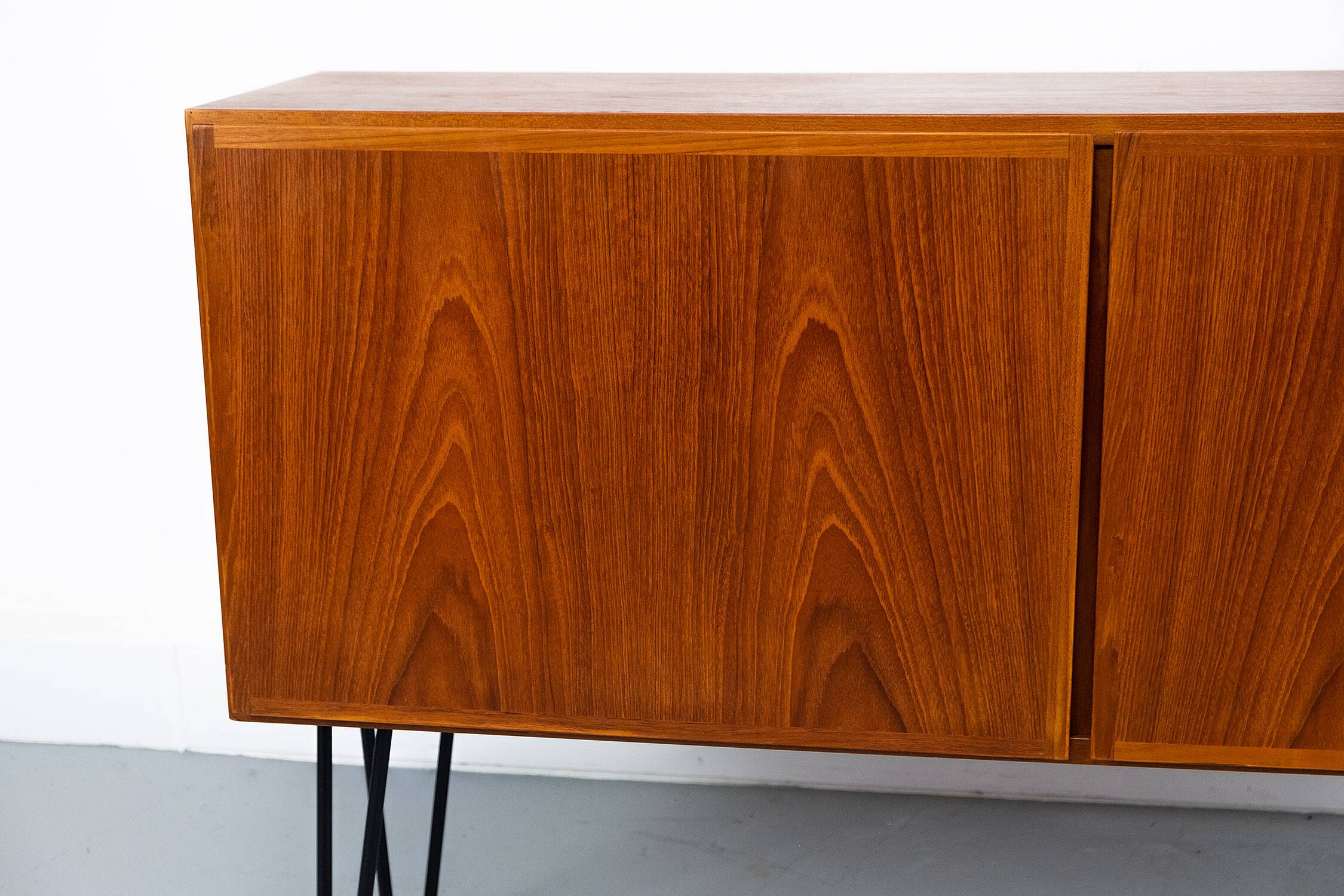 Small Teak Sideboard from Omann Jun, 1960s
