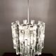 Austrian Ice Glass Chandelier by J.T. Kalmar