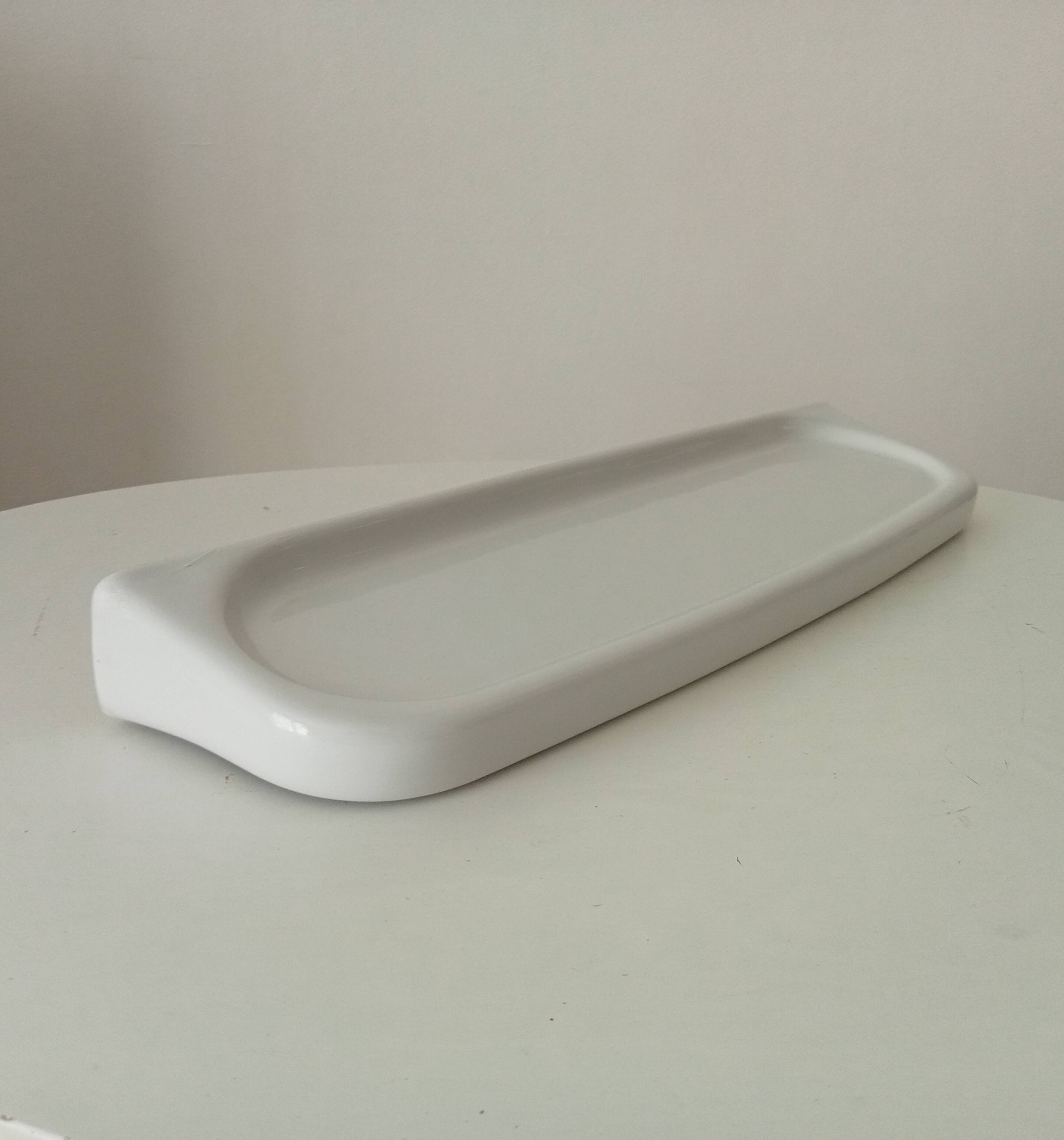 Vintage porcelain wall shelf