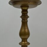 Pair of candle holders candle holder in Bronze XIXth in the taste of the seventeenth