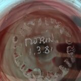 soliflore Claude Morin, Le Pontil workshop (Studio Glass movement) 1981