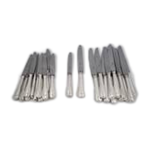 ercuis Perles 24 couteaux,