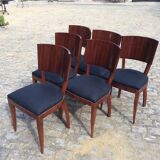 Art Deco period rosewood chairs