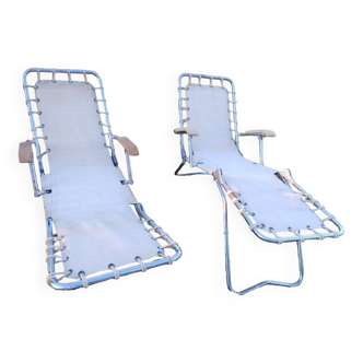Vintage, pair of Relax Design 70's relaxers