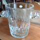 Old hand-cut crystal champagne bucket