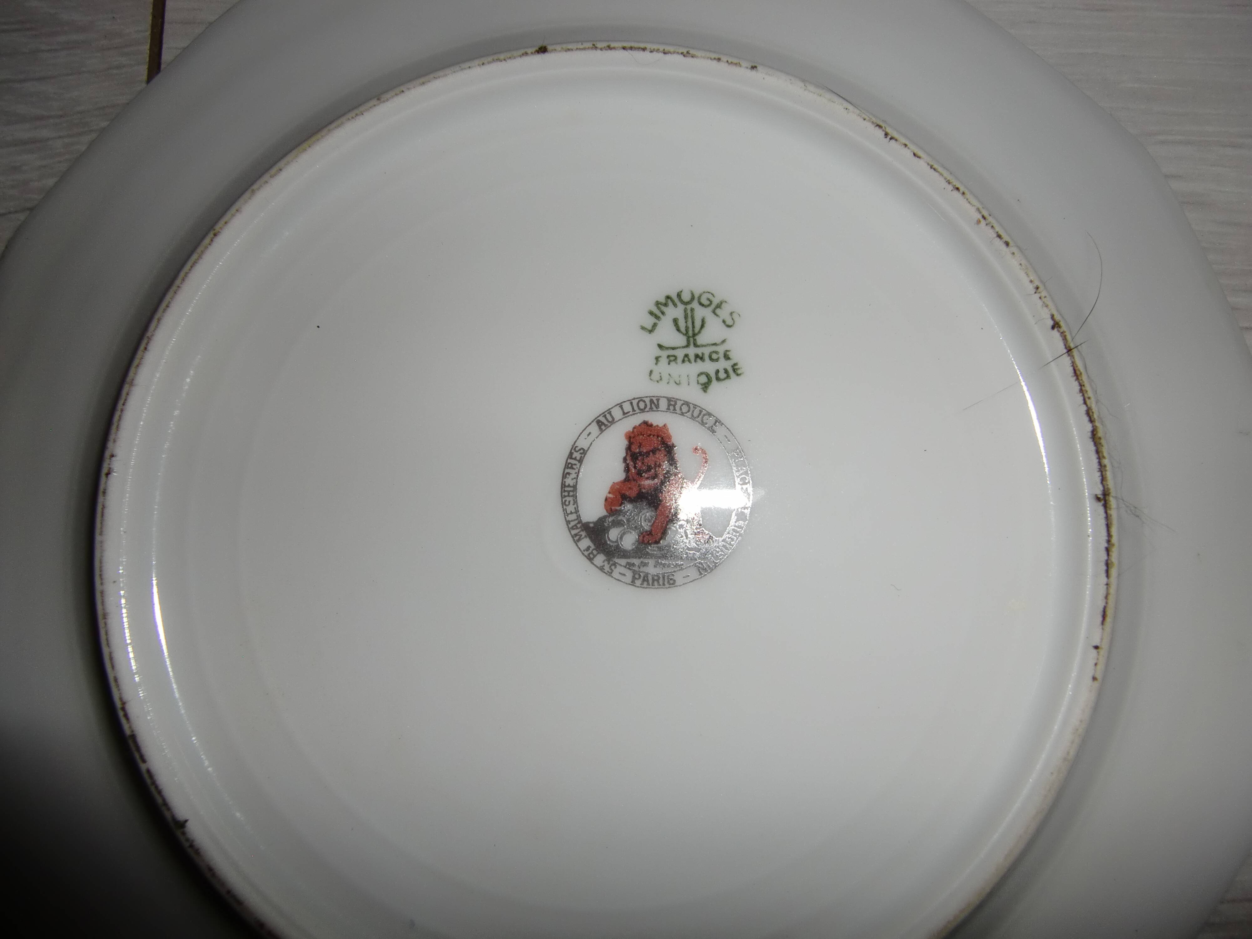 Lot de 9 petites assiettes à dessert des années 50