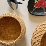 Decoration Vintage stackable baskets