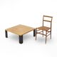 Square coffee table Eretteo by Orni Halloween for Artemide, 1970s