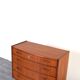 Mid Century Norwegian Teak Chest Of Drawers By Brødrene Blindheim For Sykky