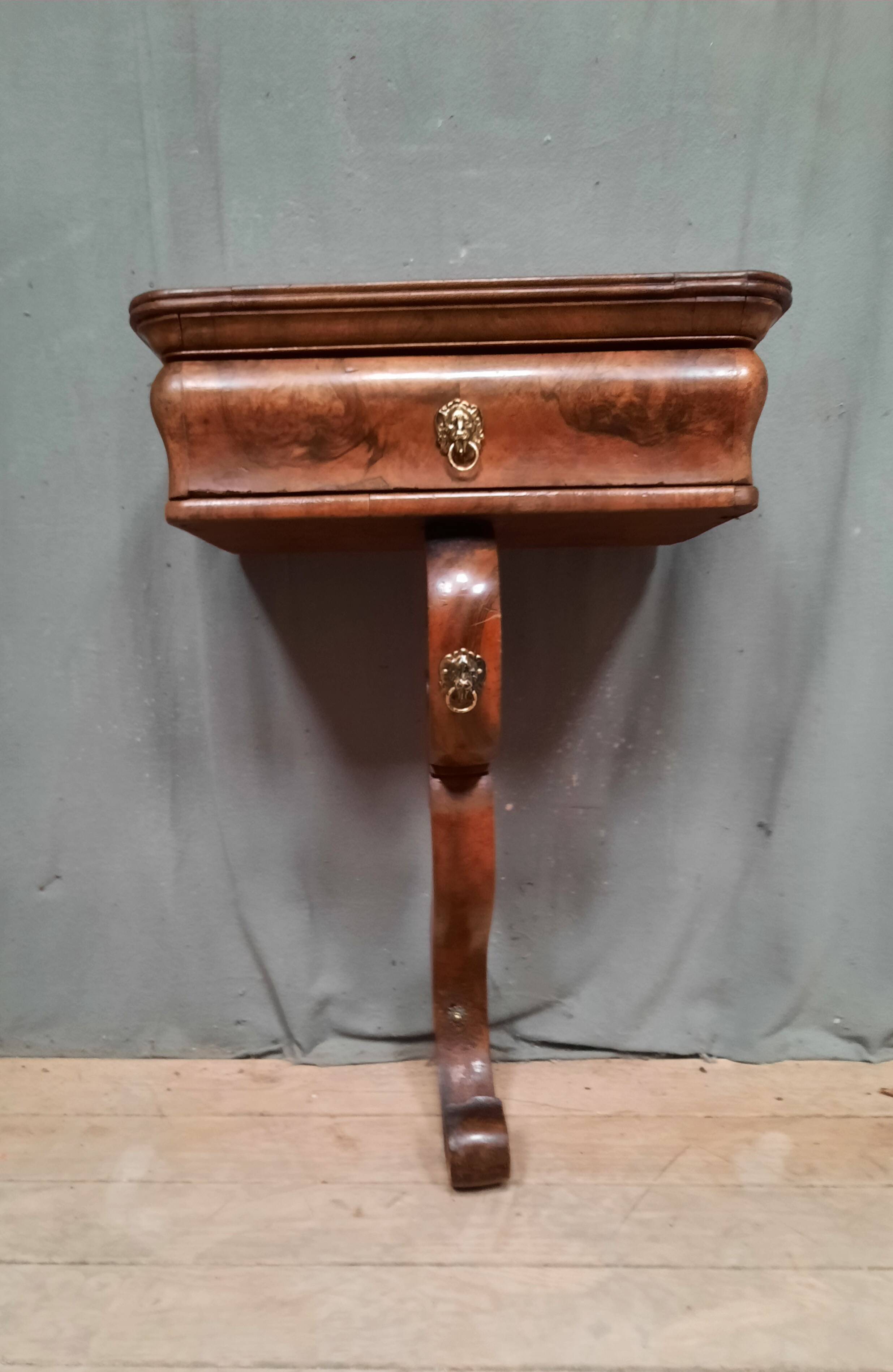 Mahogany restoration console