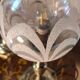 pair of brass bedside lamps and glass ball 32x160