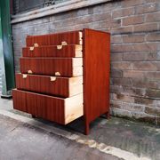 Mid century chest of drawers retro vintage furniture