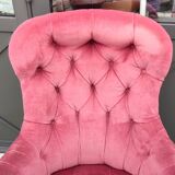 Ancien fauteuil capitonné Napoléon III