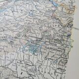 Printed in 1900, The Western Alps.