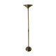Floor lamp, brass torchère with neoclassical decoration, Empire style.