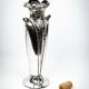 Ombelle vase in silver-plated metal — Art Nouveau Gallia, Christofle, 1904