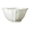 White Limoges porcelain gravy boat