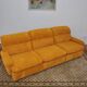 Corduroy modular sofa, 1970s, set of 3