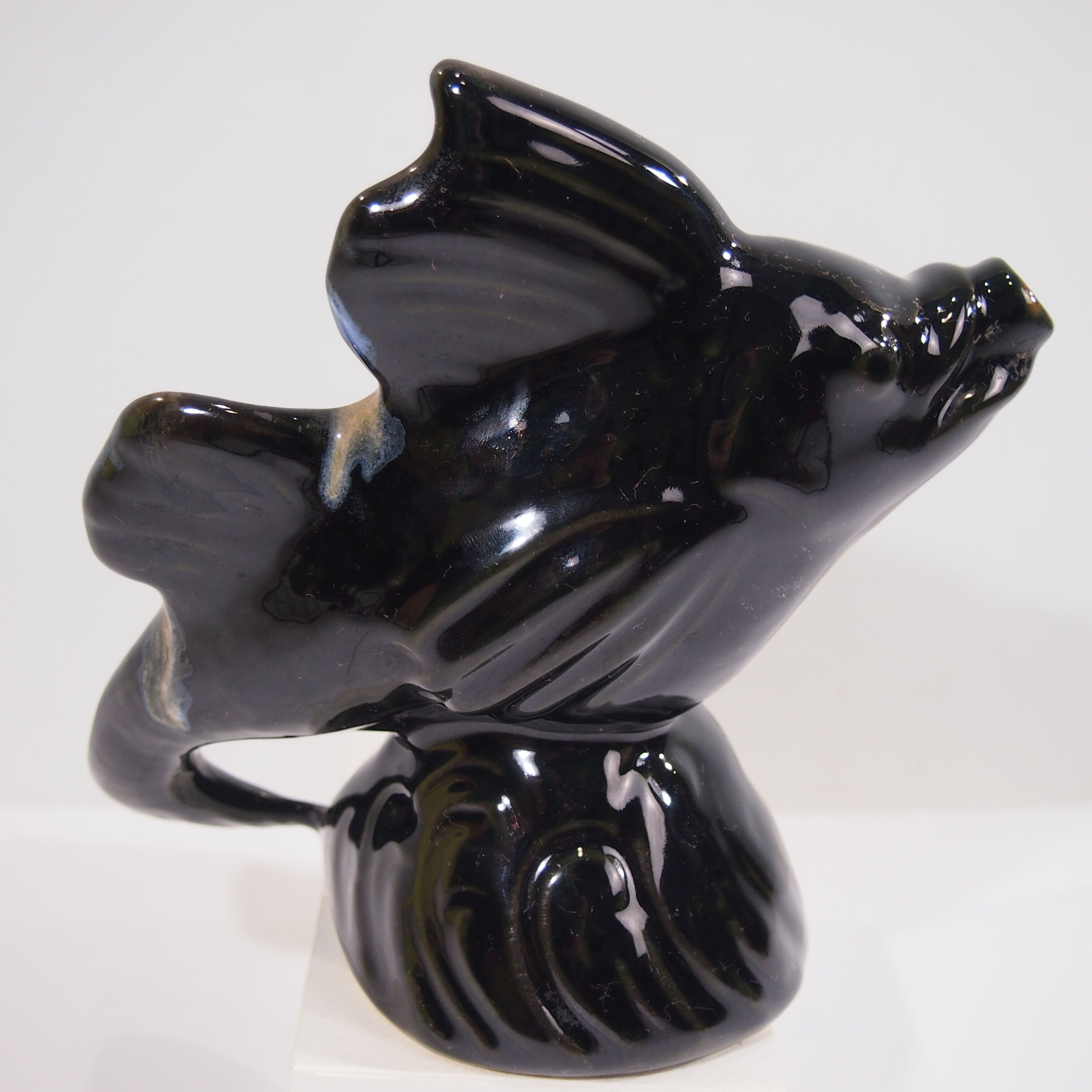 Soliflore ceramic fish vintage