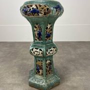 Chinese glazed stoneware stand