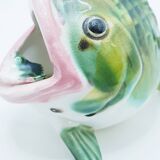 Cendrier poisson émaillé