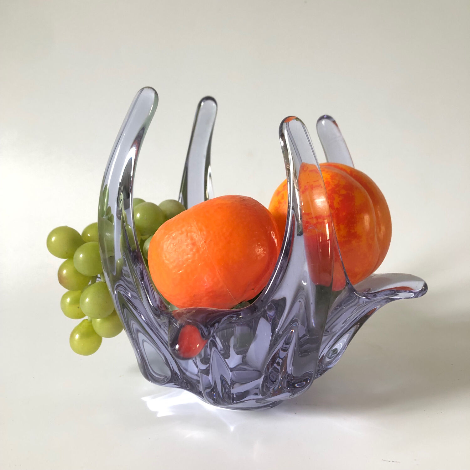Vintage glass fruit cup