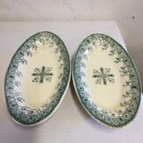 Old raviers, small dishes oval armer