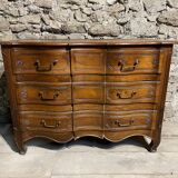 19th century crossbow chest of drawers.