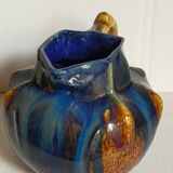Art nouveau pitcher enamelled earth early twentieth century