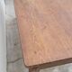 Rustic farm table in solid oak, Louis Philippe legs, 19th century - 1m40