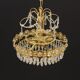 Brass chandelier, Danish design, 1970s, production: Denmark