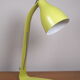 Metal desk lamp to install , Vintage design , anise green fork foot
