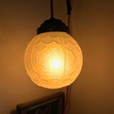 Lamp ball art deco