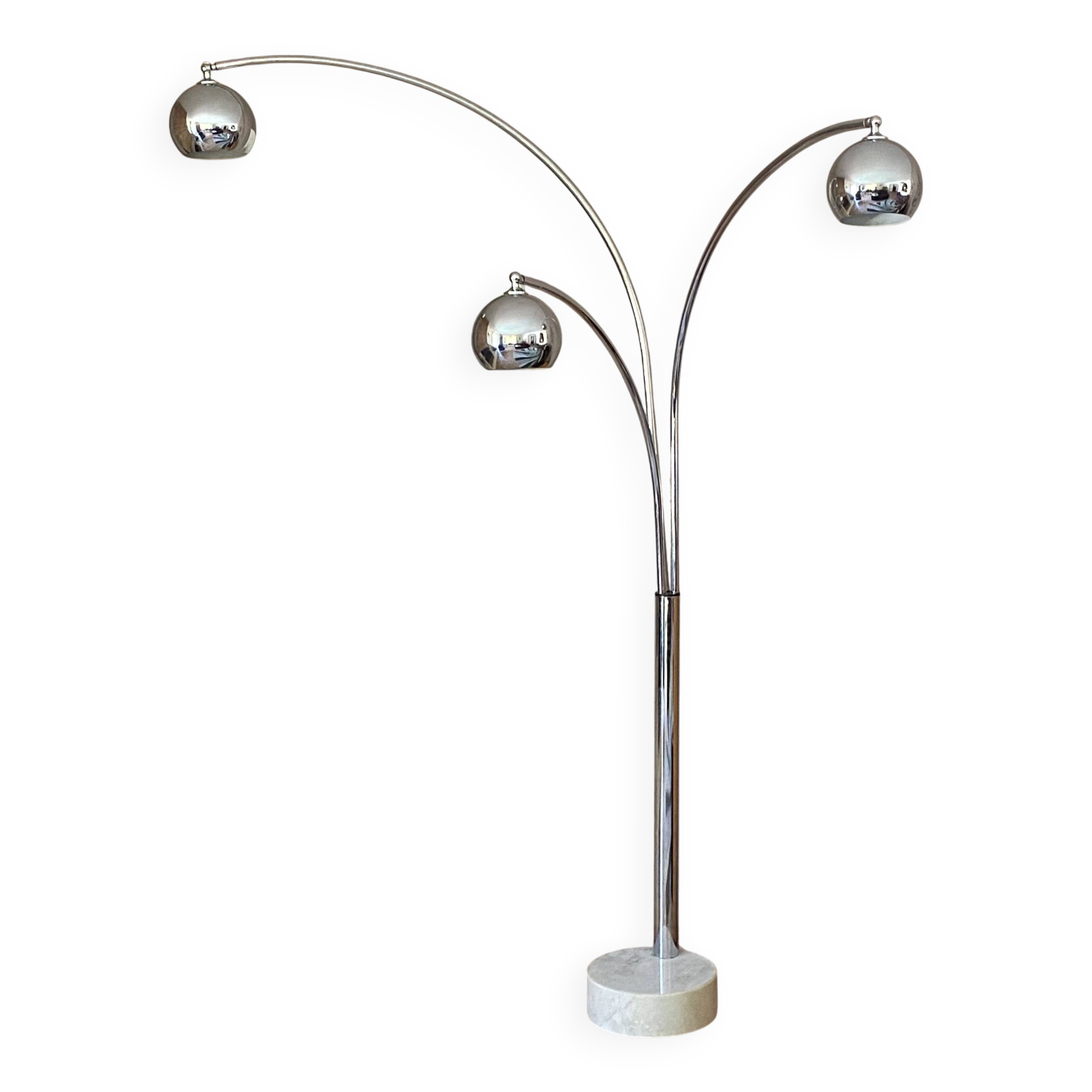 Lily of the valley floor lamp. Goffredo REGGIANI. 1970.
