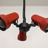 Chandelier with 3 spots of the 70s /80s of vrieland design