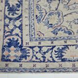 9x12 Pale Red & Blue Vintage Persian Rug, 275x353Cm